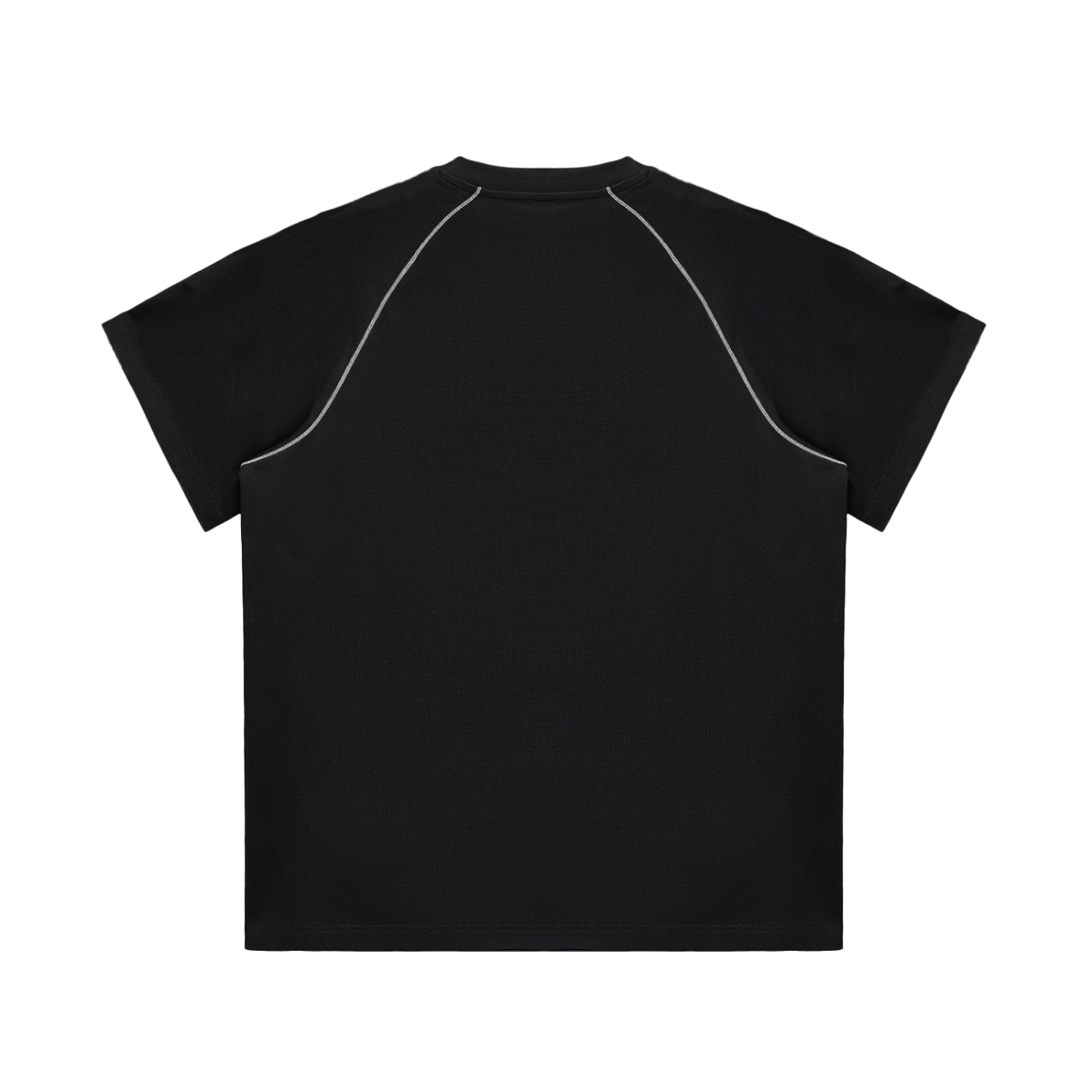 Striped Contrast Stitch T-Shirt